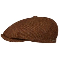 Bendavoa Wool 6 Panel Flat Cap by Stetson - &pound;75.30