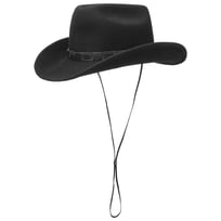 Bill Cody Western Hat with Chin Strap by Lipodo - &pound;58.95