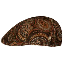 Billy Paisley Cord Flat Cap Zechbauer by Mayser - &pound;115.95