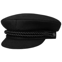 Black Elbe Sailor Cloth Hat by Hammaburg - &pound;61.95