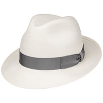 Black Trim Small Panama Hat by Borsalino - &pound;350.95