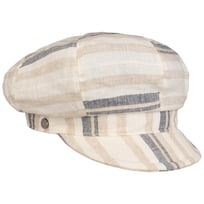 Block Stripes Newsboy Cap by Lierys - &pound;53.95