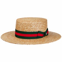 Boater Wheat Straw Hat by Lierys - &pound;96.95