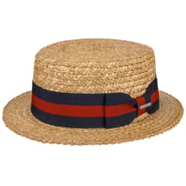 Boater Wheat Straw Hat by Stetson - &pound;99.00