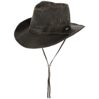 Stetson Pennsylvania Pigskin Hat Men - porkpie with lining