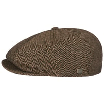 Brood Cotton Flat Cap by Brixton - &pound;44.95