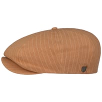 Brood Pinstripe Flat Cap by Brixton - &pound;44.95