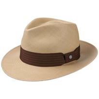 Brown Rockfall Panama Hat by Lierys - &pound;131.95