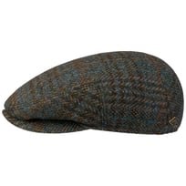 Burnstead Wool Driver Flat Cap by JJ Hats - &pound;105.95