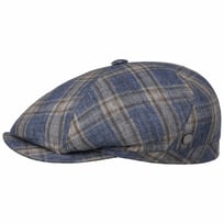 Calberton Linen Flat Cap by Lierys - &pound;70.95