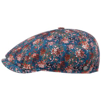 Calesso Flowers 8 Panel Flat Cap by Lierys - &pound;56.95