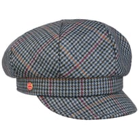 Camilla British Houndstooth Newsboy Cap by Mayser - &pound;79.95