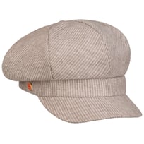 Camilla Linen Cotton Newsboy Cap by Mayser - &pound;61.95