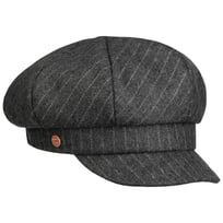 Camilla Pinstripe Newsboy Cap by Mayser - &pound;70.95