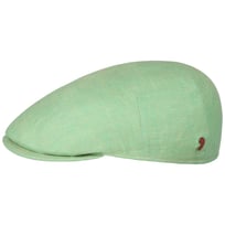 Camiro Linen Flat Cap by Alfonso D�Este - &pound;87.95