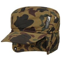 Camouflage Army Cap with Ear Flaps by Lipodo - &pound;17.95