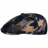 Camouflage Button Top Flat Cap by Lierys - &pound;61.95