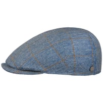 Capri Herringbone Silk Flat Cap by Lierys - &pound;70.95