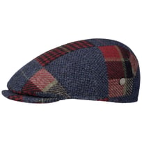 Capri Merino Patchwork Flat Cap by Lierys - &pound;70.95