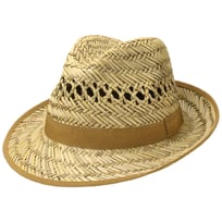 Carovigno Vented Crown Straw Hat by Lipodo - &pound;17.95