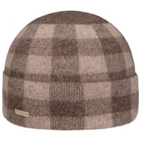 Check Milled Wool Hat with Cuff by Seeberger - &pound;37.95