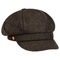 Cia Classic Herringbone Newsboy Cap by Mayser - &pound;70.95