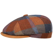City Bic Checks Flat Cap by Lierys - &pound;70.95