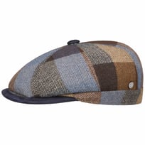 City Bic Checks Flat Cap by Lierys - &pound;70.95