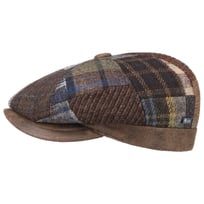 City Bic Patchwork Flat Cap by Lipodo - &pound;52.95