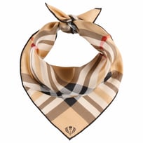 Classic Check Silk Scarf by Fraas - &pound;30.95