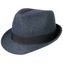 Classic Herringbone Trilby Hat by Lipodo - &pound;31.95
