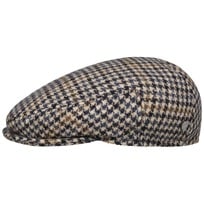 Classic Houndstooth Flat Cap by Lierys - &pound;69.95