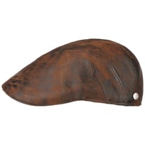 Classic Leather Flat Cap by Lierys - &pound;113.95