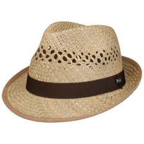 Classic Trilby Straw Hat by Lipodo - &pound;13.95