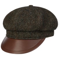 Classic Wool Riders Newsboy Cap by Stetson - &pound;159.00