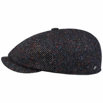 Colour Dots Wool Flat Cap by Lierys - &pound;70.95