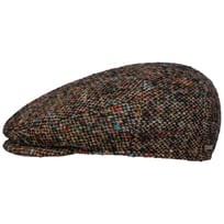 Colour Spots Driver Flat Cap by Stetson - &pound;119.00