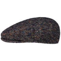 Colour Spots Driver Flat Cap by Stetson - &pound;121.90