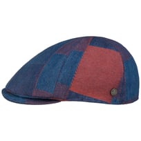 Coloured Patches Flat Cap by Lierys - &pound;52.95