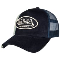 Contrast Cord Oval Patch Cap by Von Dutch - &pound;30.95