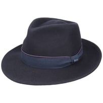 Contrast Double Ribbon Bogart Hat by Lipodo - &pound;52.95