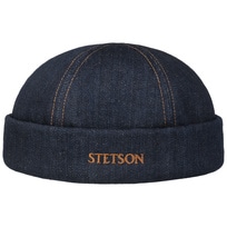 Contrast Stitch Denim Docker Hat by Stetson - 89,00 £