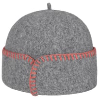 Contrast Stitch Milled Wool Hat by bedacht - &pound;87.95