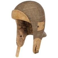 Convertible Herringbone Aviator Hat by Stetson - &pound;149.00