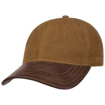 Cotton Cap with Leather Visor by Stetson - &pound;119.00