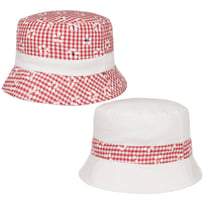 Cotton Check Bucket Reversible Hat by McBURN - &pound;26.95