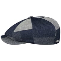 Cotton Patchwork 8 Panel Flat Cap by Balmoral - &pound;69.95
