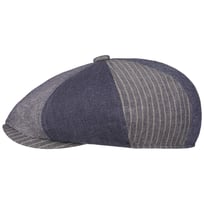 Cotton Patchwork Flat Cap by Lipodo - &pound;26.95