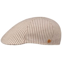Cotton Summer Stripes Flat Cap by Mayser - &pound;79.95