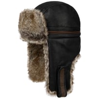 Cowhide Bomber Aviator Hat by Stetson - &pound;199.00